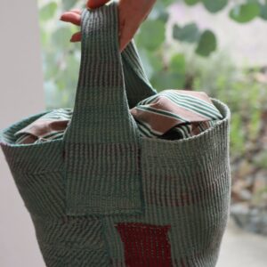 G R E E N ① HOCOROBI KANTHA BAG